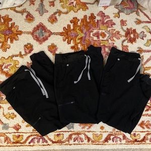 Black Figs Zamora Jogger Scrub Pants- 3 pairs